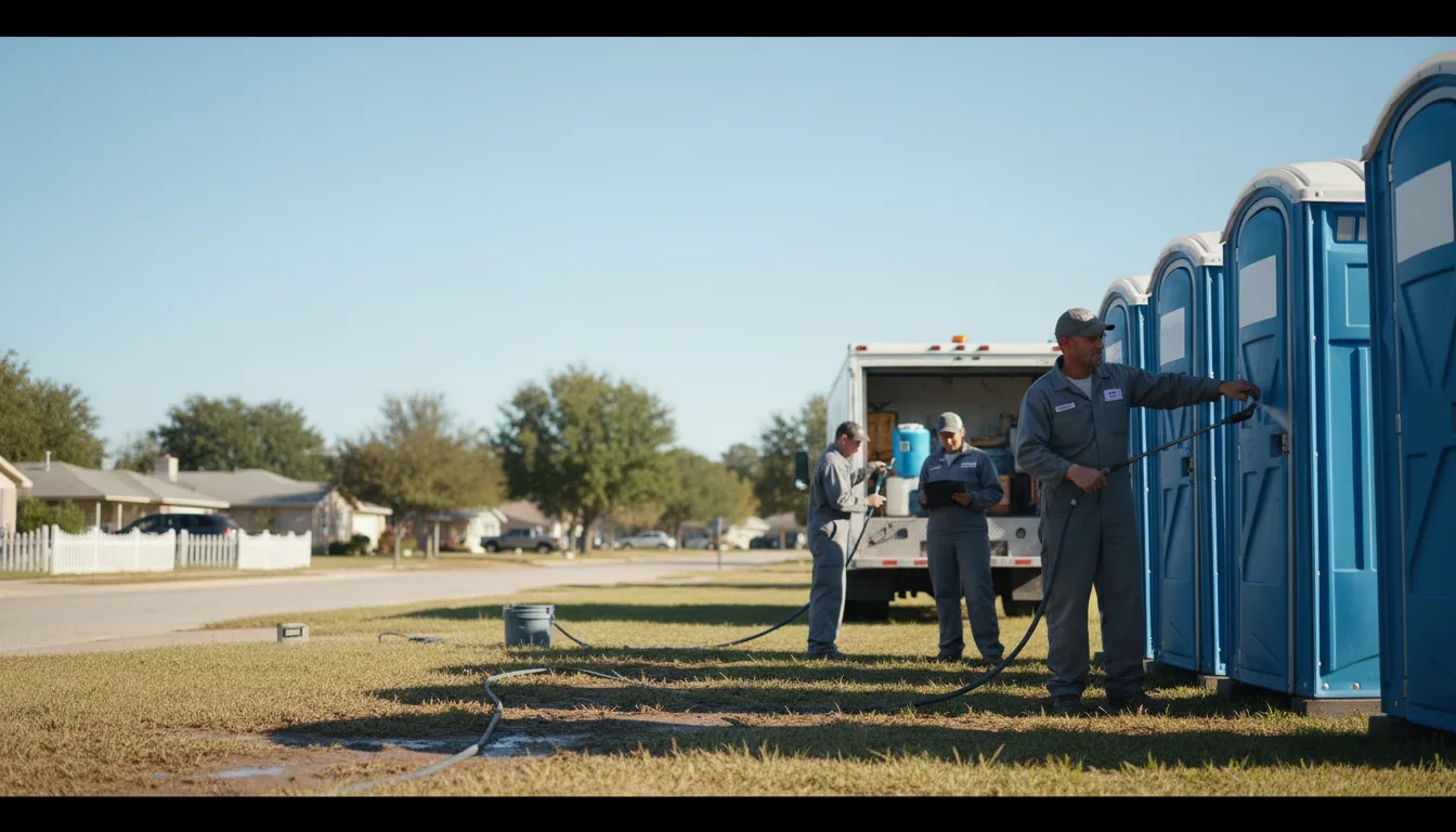Long-Term Portable Toilet Rental in Leflore, OK near me